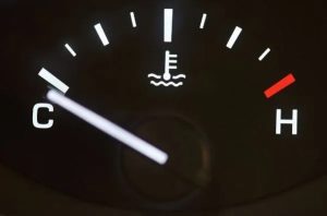 Indikator Suhu Mesin (Overheating)