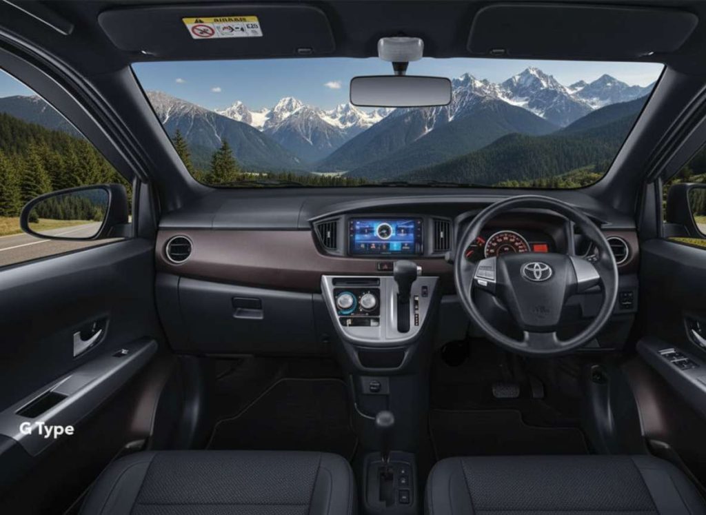 interior Calya kini tampil lebih modern dan elegan